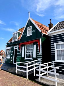 Havenbuurt, Marken, Noord-Holland, Nederland 