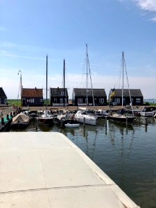 Havenbuurt, Marken, Noord-Holland, Nederland 