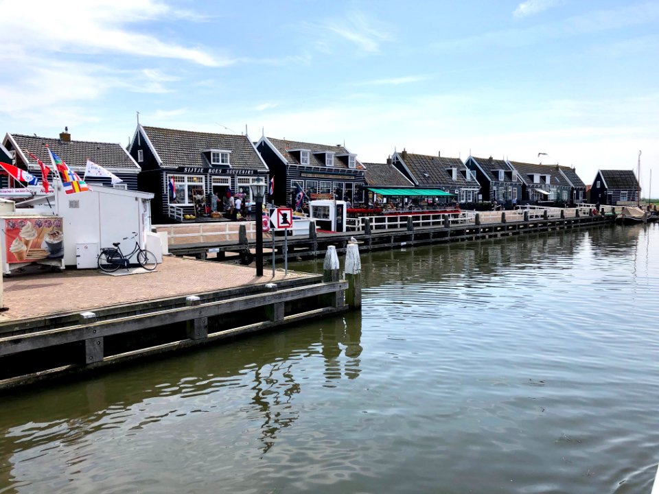 Havenbuurt, Marken, Noord-Holland, Nederland 