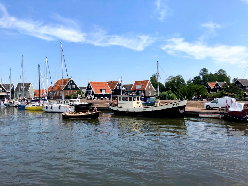 Haven, Marken, Noord-Holland, Nederland 
