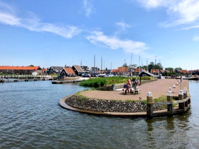 Haven, Marken, Noord-Holland, Nederland 