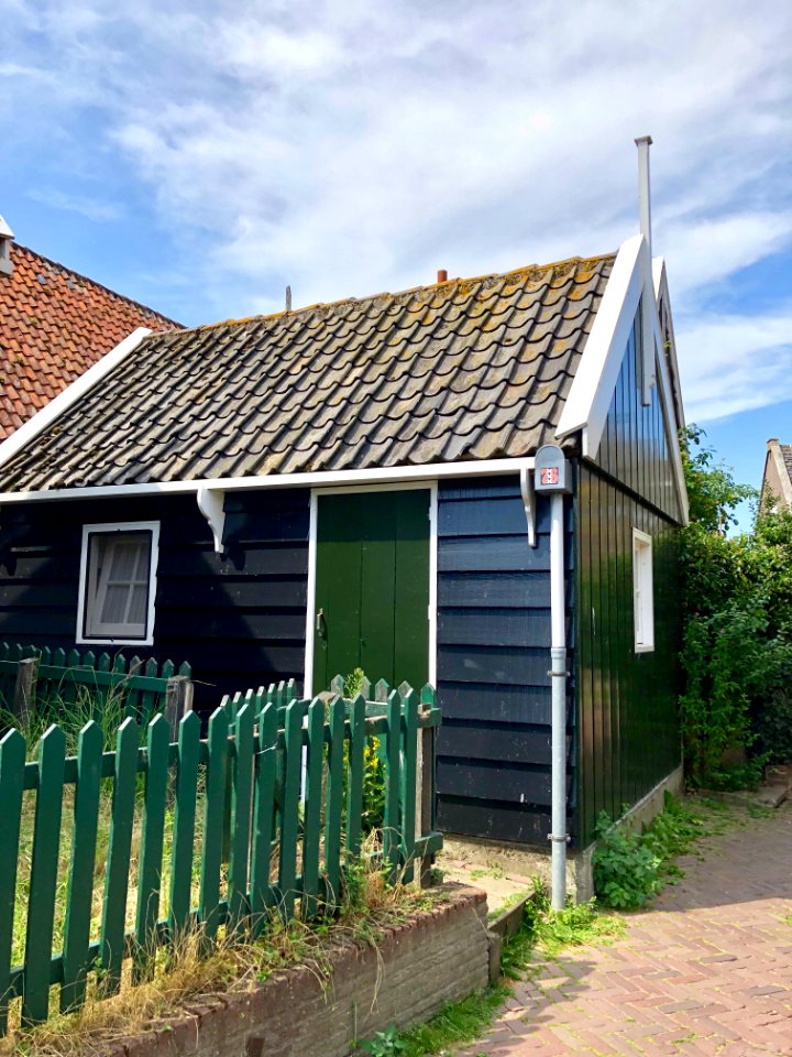 Buurt II, Marken, Noord-Holland, Nederland 