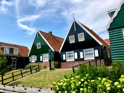 Buurt I, Marken, Noord-Holland, Nederland 