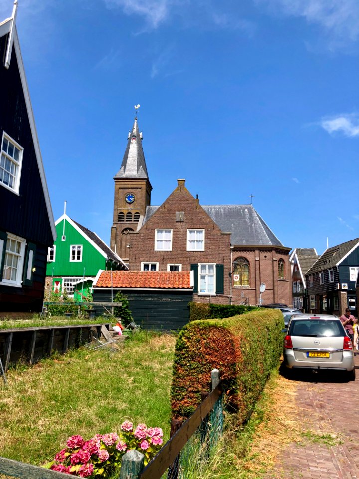 Kerkbuurt, Marken, Noord-Holland, Nederland 