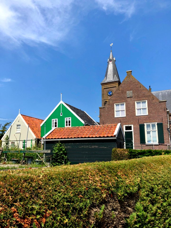 Kerkbuurt, Marken, Noord-Holland, Nederland 