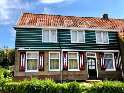 Buurterstraat, Marken, Noord-Holland, Nederland 