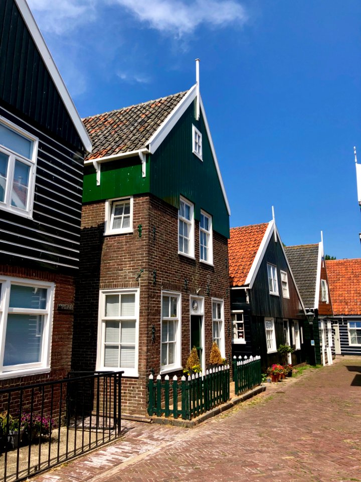Kerkbuurt, Marken, Noord-Holland, Nederland 