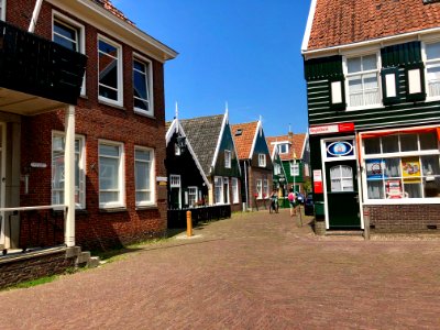 Kerkbuurt, Marken, Noord-Holland, Nederland 