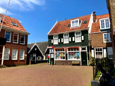 Kerkbuurt, Marken, Noord-Holland, Nederland 