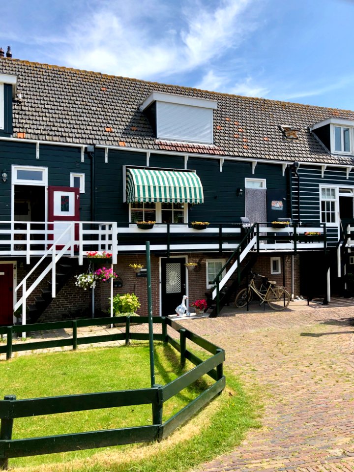 Westerstraat, Marken, Noord-Holland, Nederland 