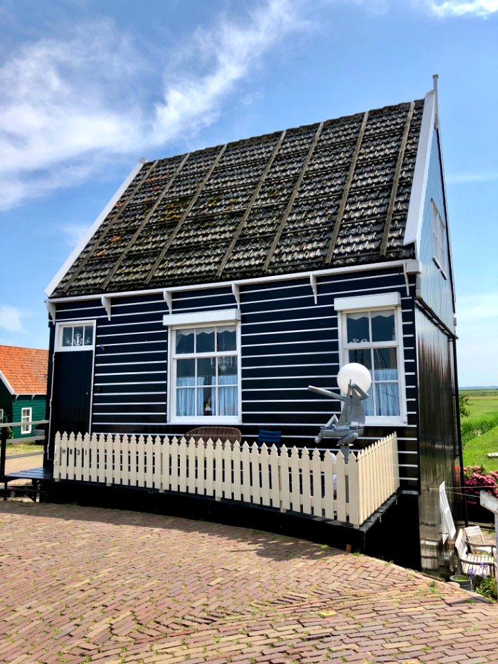 Havenbuurt, Marken, Noord-Holland, Nederland 