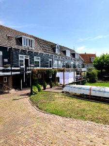 Westerstraat, Marken, Noord-Holland, Nederland 