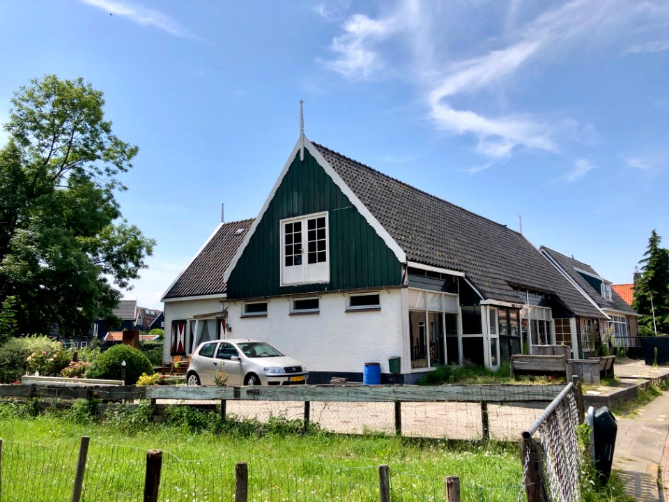 Westerstraat, Marken, Noord-Holland, Nederland 