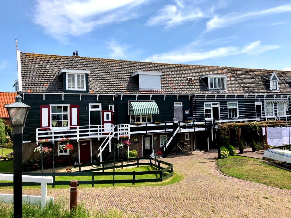 Westerstraat, Marken, Noord-Holland, Nederland 