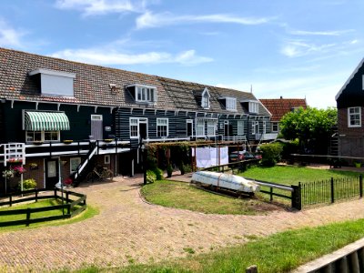 Westerstraat, Marken, Noord-Holland, Nederland 