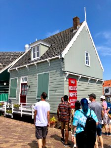 Havenbuurt, Marken, Noord-Holland, Nederland 