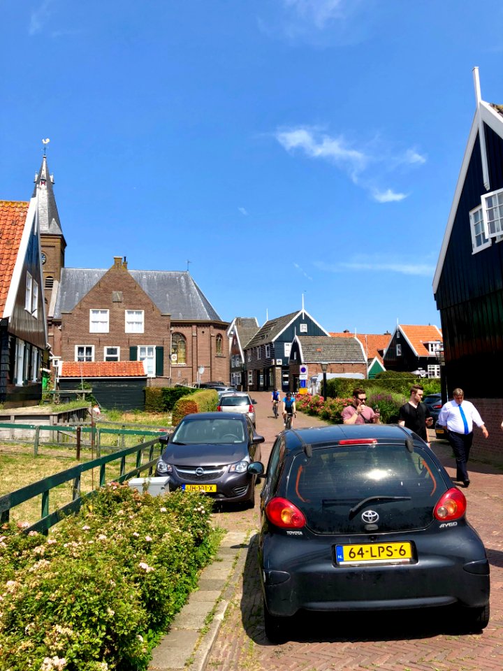 Kerkbuurt, Marken, Noord-Holland, Nederland 