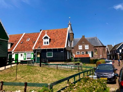 Kerkbuurt, Marken, Noord-Holland, Nederland 