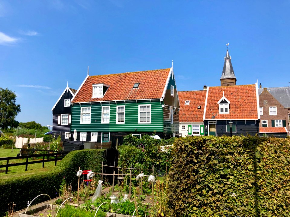 Kerkbuurt, Marken, Noord-Holland, Nederland 