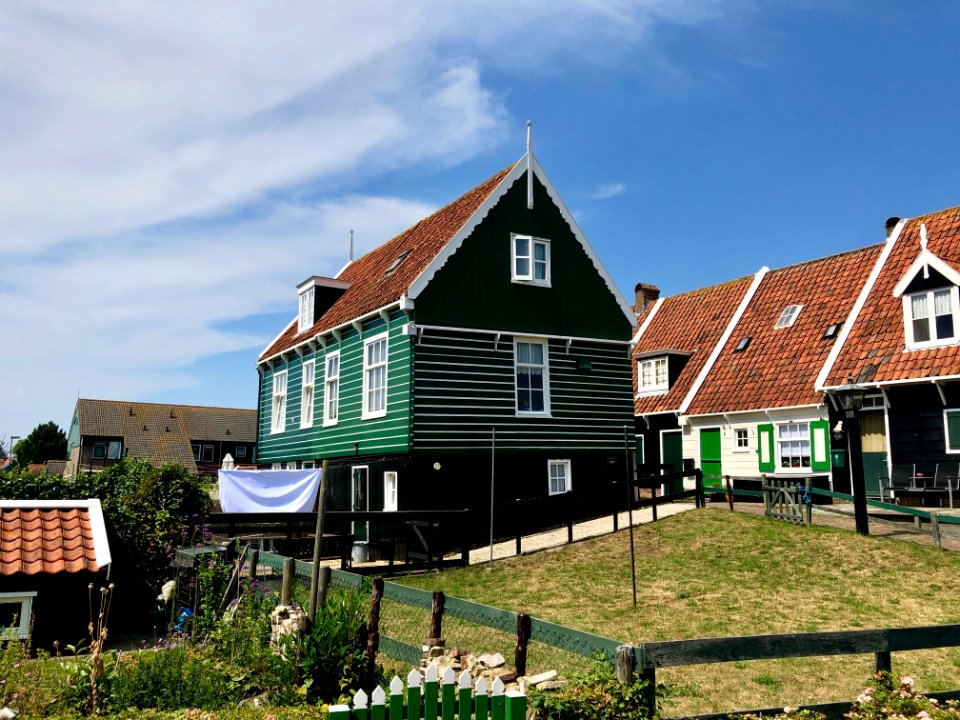 Kerkbuurt, Marken, Noord-Holland, Nederland 