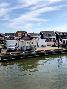 Havenbuurt, Marken, Noord-Holland, Nederland 