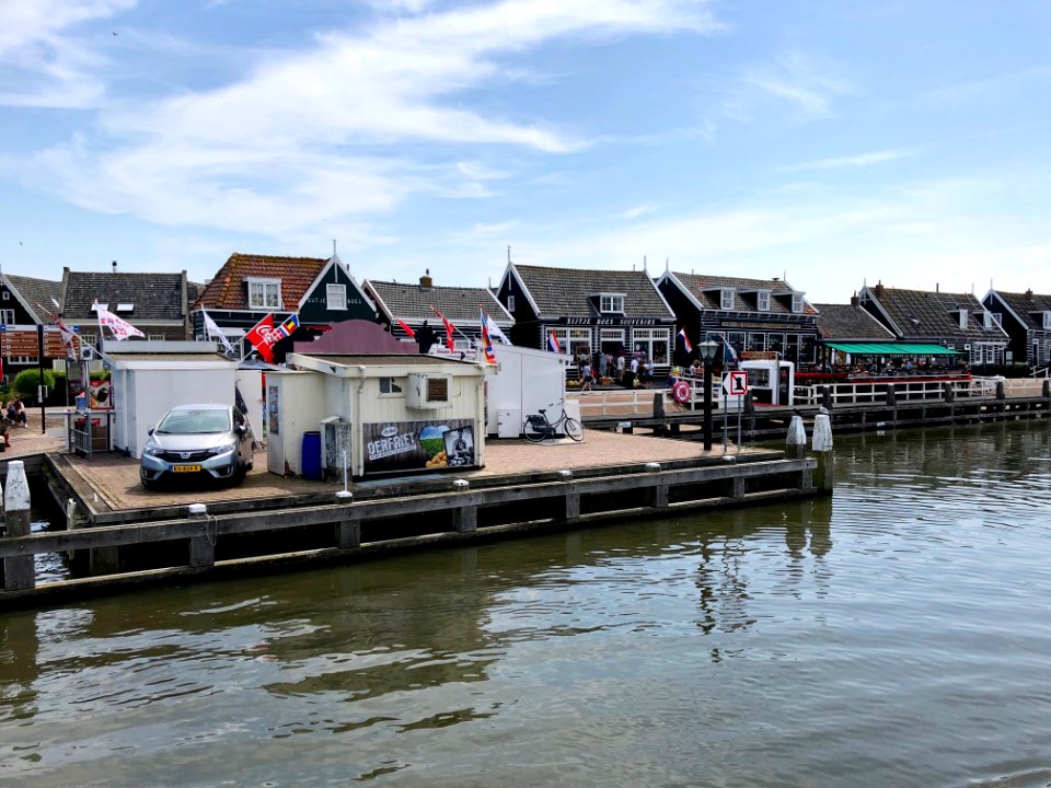 Havenbuurt, Marken, Noord-Holland, Nederland 