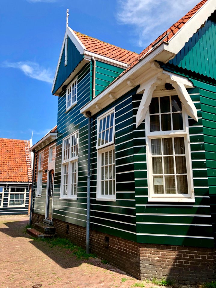 Kerkbuurt, Marken, Noord-Holland, Nederland 
