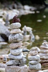 Stone tower wish baekdamsa