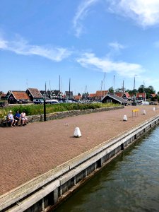 Haven, Marken, Noord-Holland, Nederland 