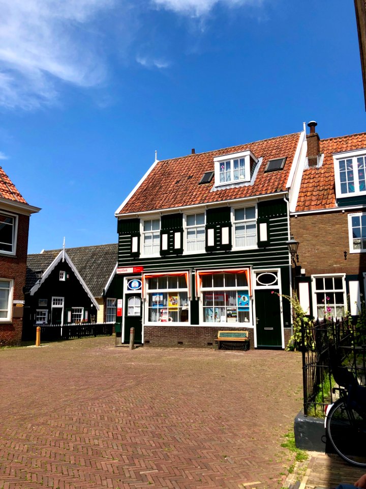 Kerkbuurt, Marken, Noord-Holland, Nederland 