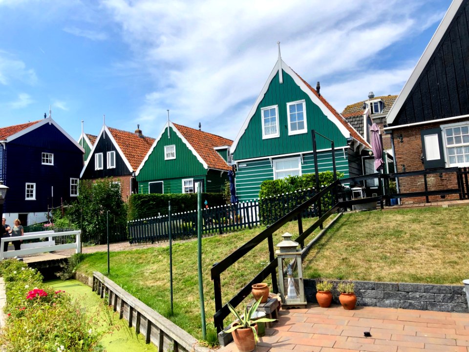 Buurt II, Marken, Noord-Holland, Nederland 