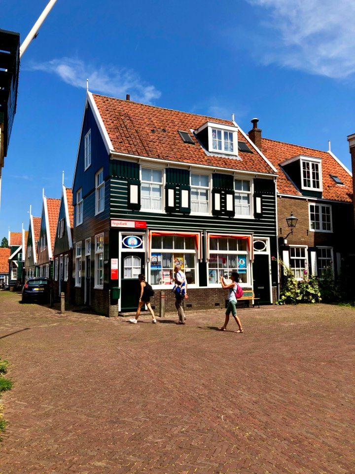 Kerkbuurt, Marken, Noord-Holland, Nederland 