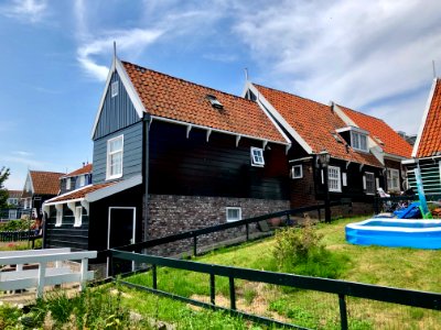 Buurt II, Marken, Noord-Holland, Nederland 