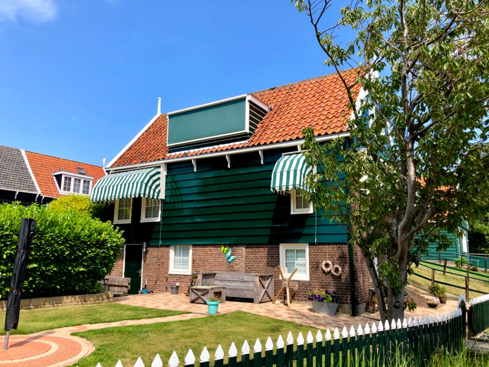 Buurt I, Marken, Noord-Holland, Nederland 