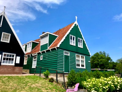Buurt I, Marken, Noord-Holland, Nederland 