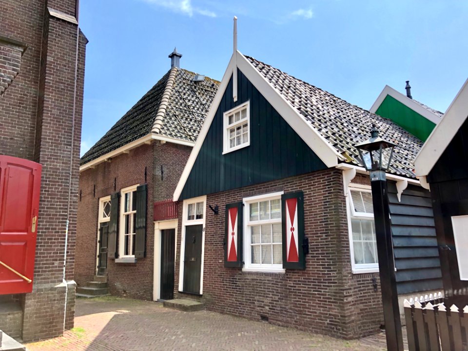 Kerkbuurt, Marken, Noord-Holland, Nederland 