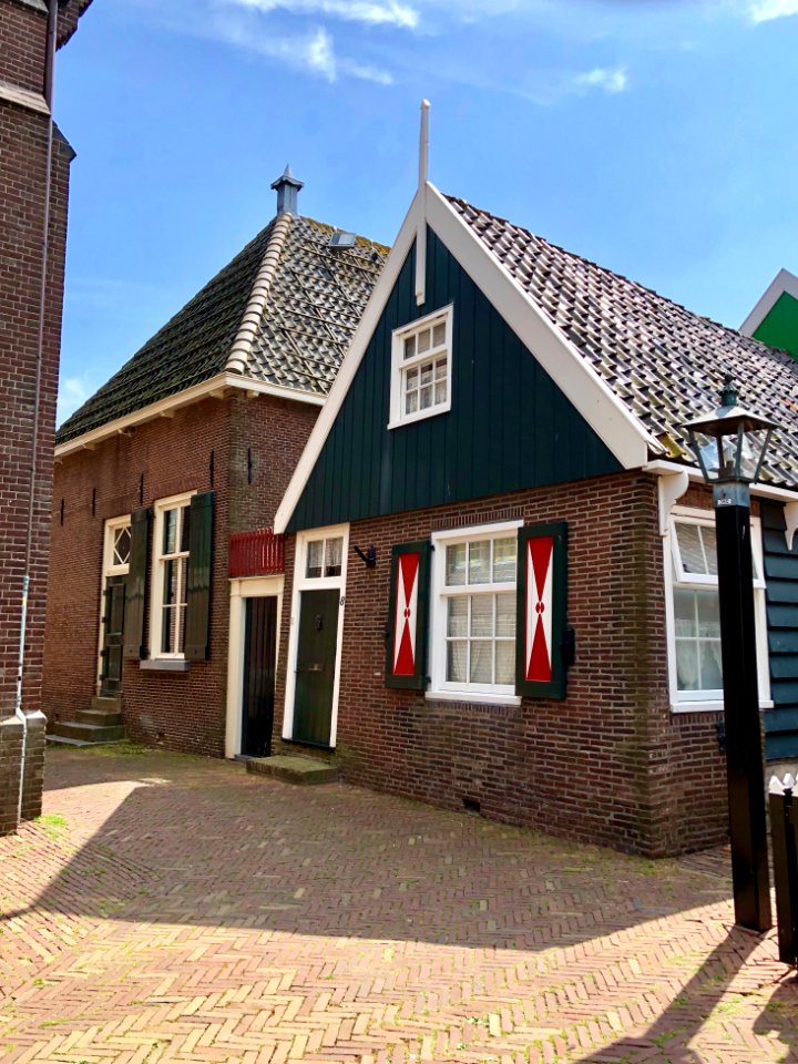 Kerkbuurt, Marken, Noord-Holland, Nederland 
