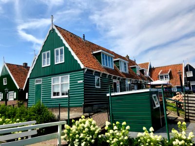 Buurt I, Marken, Noord-Holland, Nederland 