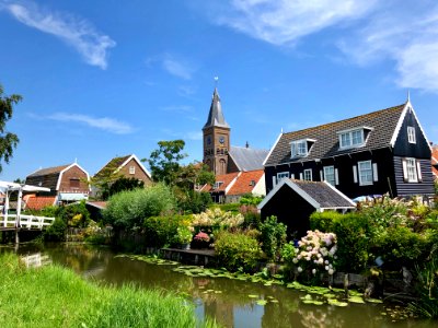 De Pieterlanden, Marken, Noord-Holland, Nederland 
