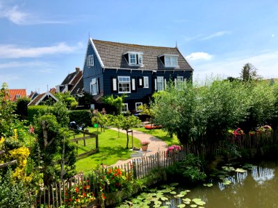 De Pieterlanden, Marken, Noord-Holland, Nederland 