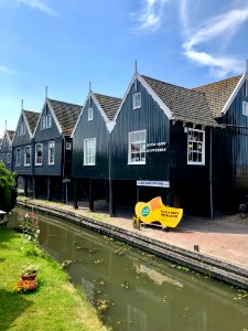 Havenbuurt, Marken, Noord-Holland, Nederland 