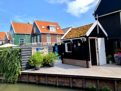 Buurt IV, Marken, Noord-Holland, Nederland 