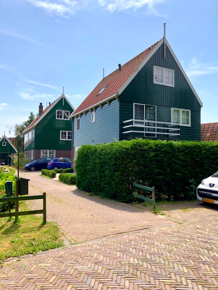 Buurterstraat, Marken, Noord-Holland, Nederland 