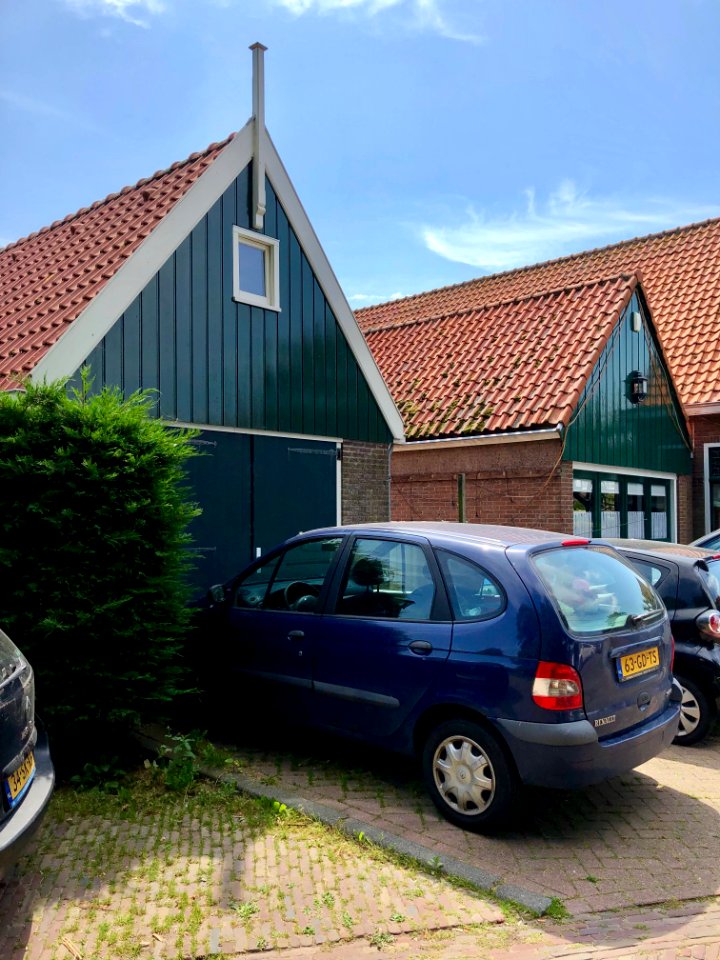 Buurterstraat, Marken, Noord-Holland, Nederland 