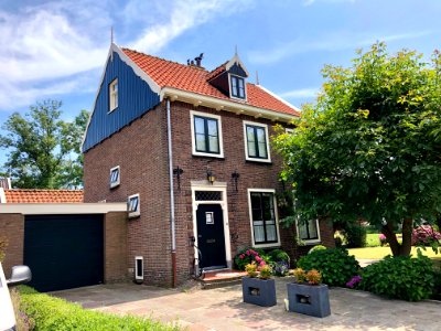 Westerstraat, Marken, Noord-Holland, Nederland 