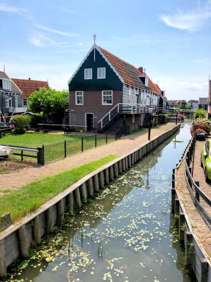 Westerstraat, Marken, Noord-Holland, Nederland 
