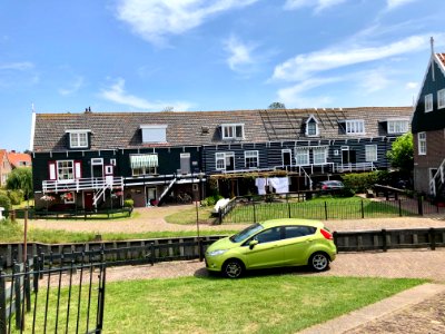 Westerstraat, Marken, Noord-Holland, Nederland 