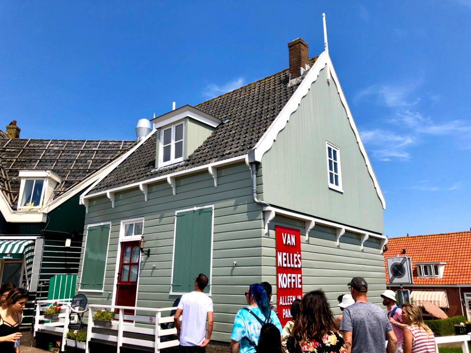 Havenbuurt, Marken, Noord-Holland, Nederland 