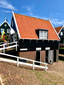 Havenbuurt, Marken, Noord-Holland, Nederland 