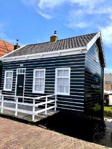 Havenbuurt, Marken, Noord-Holland, Nederland 